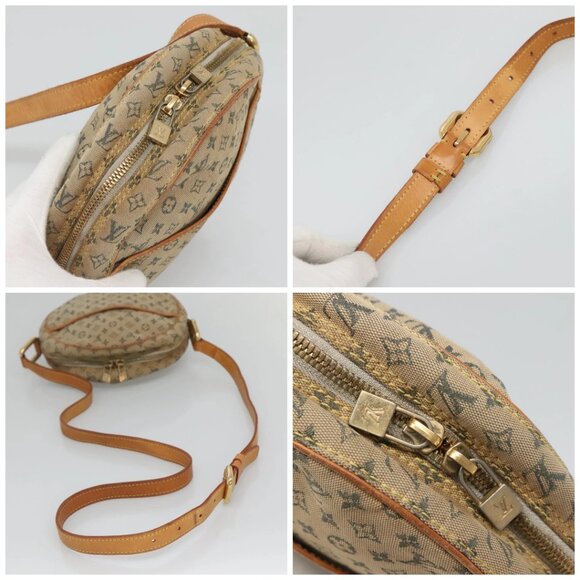 LOUIS VUITTON Monogram Mini Jeanne GM Shoulder Bag Blue M92000 LV Auth hk2688 - Picture 16 of 16